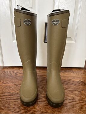 Le Chameau CHASSEUR NEOPRENE LINED WELLINGTON BOOT - US 5.5 / EU 36